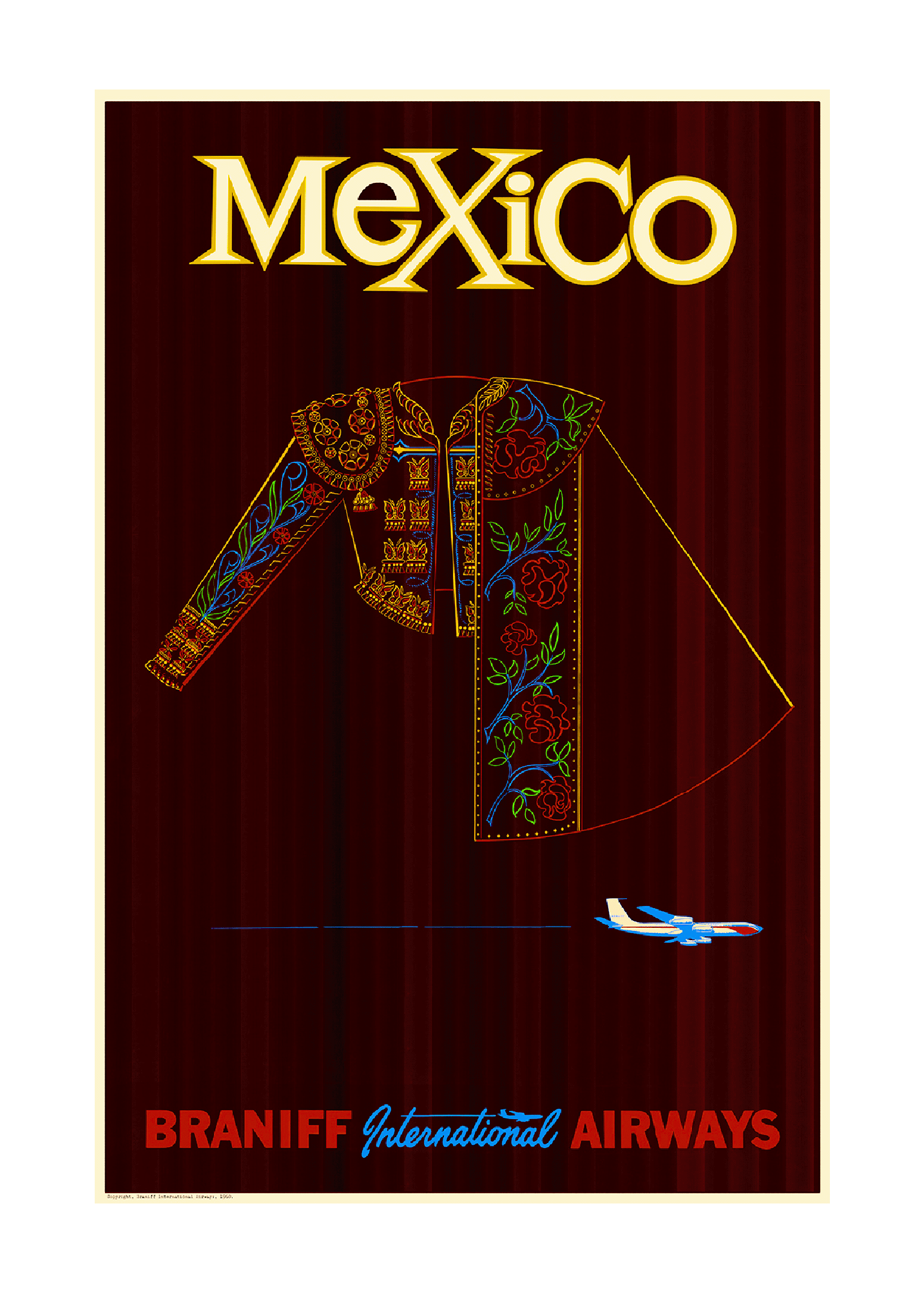 Mexico, Braniff International Airways, 1960s [Traje de luces] - Premium Open Edition