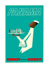 Panama, Braniff International Airways, 1960s [El Panama Hilton] - Premium Open Edition