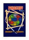 Paraguay, Braniff International Airways, 1960s [Ñandutí, Spiderweb Lace] - Premium Open Edition