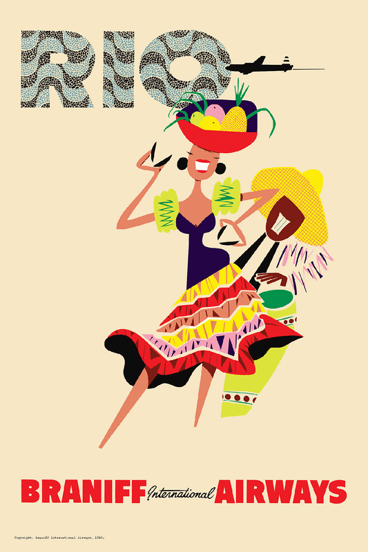 Rio, Braniff International Airways [Samba] - Premium Open Edition