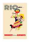 Rio, Braniff International Airways [Samba].