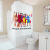 Shower Curtain Braniff Pucci Inflight Fashion Show