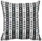 Pillow or Lumbar Bar Pillow Braniff Alexander Girard Design BI Stripe Black White
