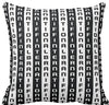Pillow or Lumbar Bar Pillow Braniff Alexander Girard Design BI Stripe Black White
