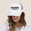Baseball Net Back Cap Mesh Multiple Colors with Braniff Logos