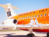 Poster Braniff International Pucci Hostesses with BAC One-11