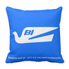 Pillow Braniff Alexander Girard Design Bluebird of Happiness BI Script Multiple Colors