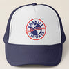 Baseball Net Back Cap Mesh Multiple Colors with Braniff Logos