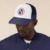 Baseball Net Back Cap Mesh Multiple Colors with Braniff Logos