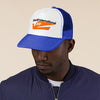 Baseball Net Back Cap Mesh Multiple Colors with Braniff Logos