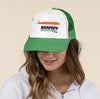 Baseball Net Back Cap Mesh Multiple Colors with Braniff Logos