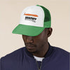 Baseball Net Back Cap Mesh Multiple Colors with Braniff Logos