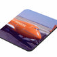 Drink Coaster Braniff Boeing 747 Big Orange Set of 6