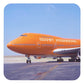 Drink Coaster Braniff Boeing 747 Big Orange Set of 6