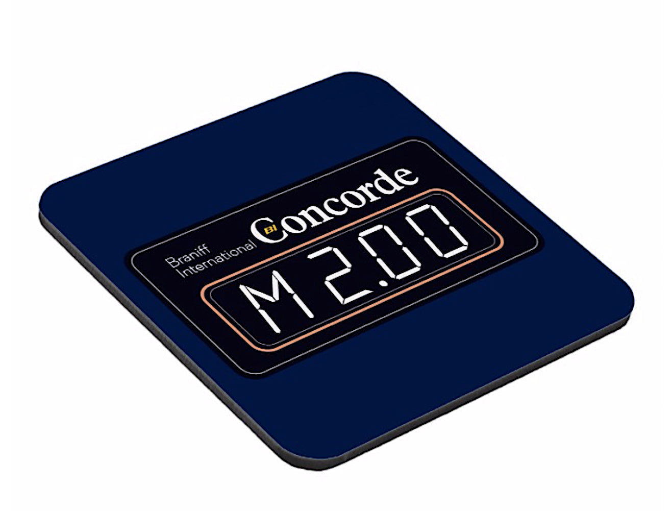Drink Coaster Braniff Concorde Mach 2 Meter Set of 6