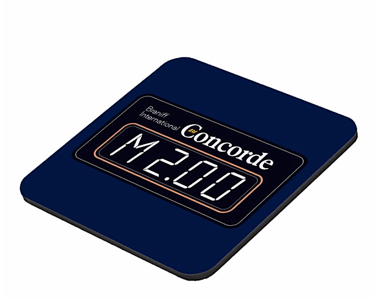 Drink Coaster Braniff Concorde Mach 2 Meter Set of 6