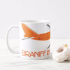 Coffee Mug 11 oz Braniff Boeing 747-227 Big Orange Ultra in Multiple Colors