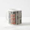 Coffee Mug 11 oz Braniff Luggage Tag Latin America Cities