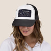 Baseball Net Back Cap Mesh Multiple Colors with Braniff Logos