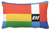 Pillow or Lumbar Pillow Braniff Alexander Girard Design Multi