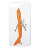 Phone Case iPhone and Galaxy Barely There Braniff 747-227 Ultra Orange