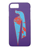 Phone Case iPhone and Galaxy Barely There Braniff Alexander Girard Design Hawaii Bluebird Light Blue Purple