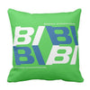 Pillow Braniff Alexander Girard Design BI Tile Logo Multiple Colors