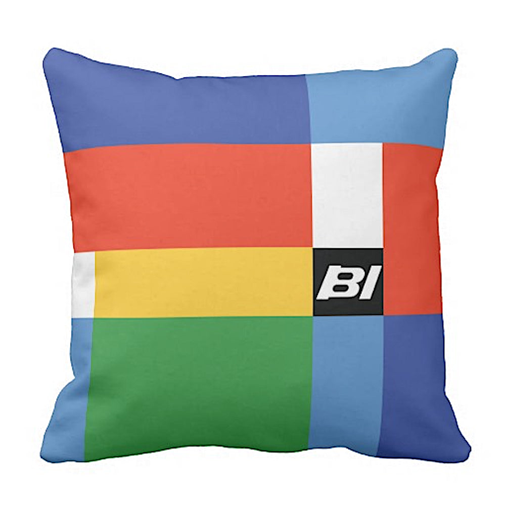 Pillow or Lumbar Pillow Braniff Alexander Girard Design Multi