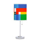 Round Table Lamp with Shade Multiple Logos