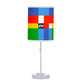 Round Table Lamp with Shade Multiple Logos