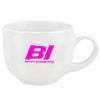 Coffee Mug Latte 16oz Braniff BI Logo Hot Pink