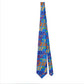 Necktie Men's Braniff Alexander Girard Design BI Logo Multi Blue