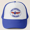 Baseball Net Back Cap Mesh Multiple Colors with Braniff Logos