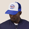 Baseball Net Back Cap Mesh Multiple Colors with Braniff Logos