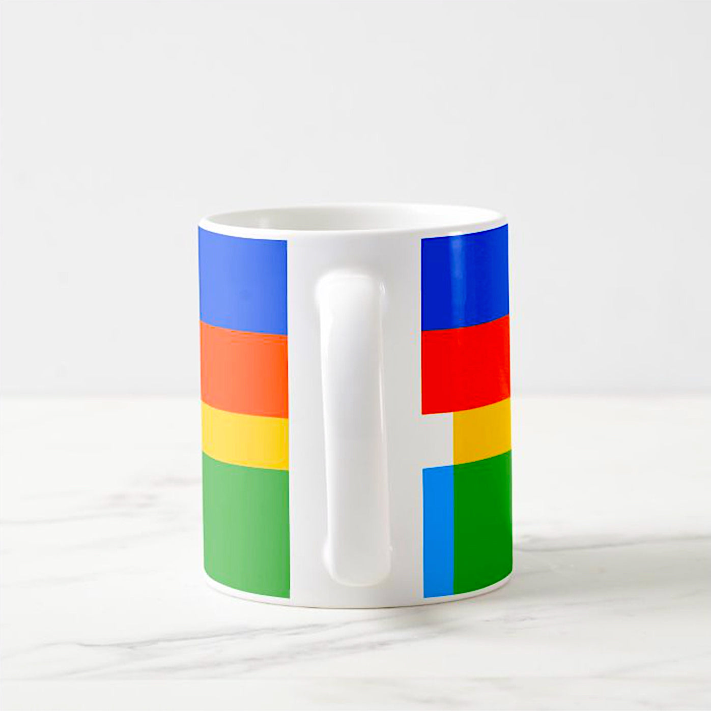 Coffee Mug 11 oz Braniff Alexander Girard Multi Design