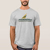T-Shirt Braniff Panagra Pan American Grace Airways Gray Short Sleeve
