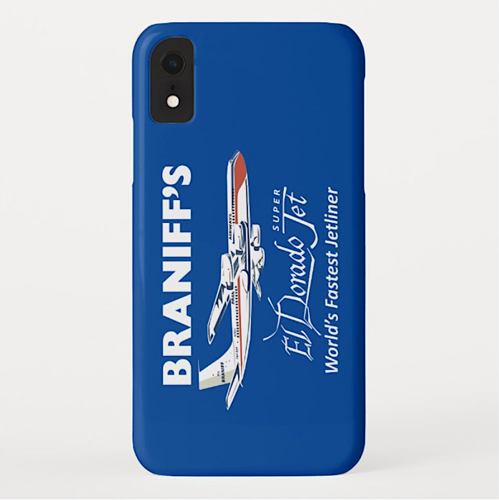 Phone Case iPhone and Galaxy Barely There Braniff El Dorado Super Jet