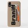 Phone Case iPhone and Galaxy Barely There Braniff Orange Boeing 707 in Beige