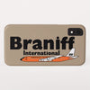 Phone Case iPhone and Galaxy Barely There Braniff Orange Boeing 707 in Beige