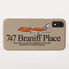 Phone Case iPhone and Galaxy Barely There Braniff 747 Exclusive Address Beige
