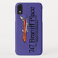 Phone Case iPhone and Galaxy Barely There Braniff 747 Exclusive Address Purple