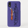Phone Case iPhone and Galaxy Barely There Braniff 747 Exclusive Address Purple