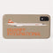 Phone Case iPhone and Galaxy Barely There Braniff Concorde SST Orange Beige