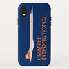 Phone Case iPhone and Galaxy Barely There Braniff Concorde SST Orange Dark Blue