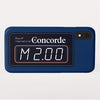 Phone Case iPhone and Galaxy Barely There Braniff Concorde Mach 2 Dark Blue
