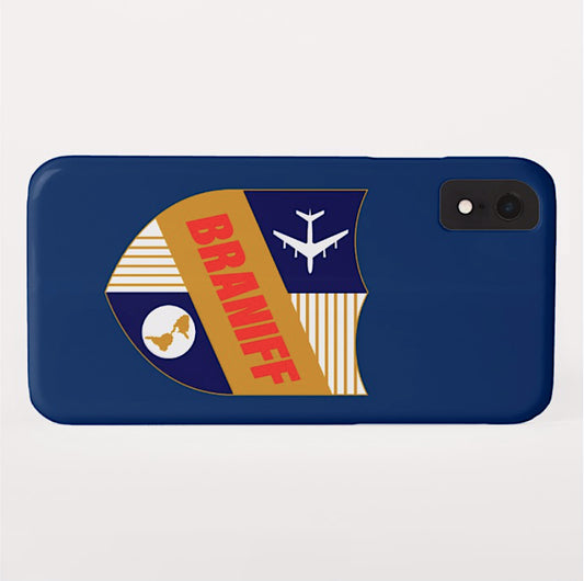 Phone Case iPhone and Galaxy Barely There Braniff 707 El Dorado Super Jet Blue
