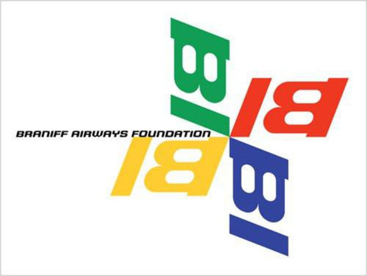 Poster or Banner Braniff Airways Foundation Pinwheel