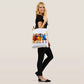 Braniff Tote Bag Pucci Design Air Strip - Braniff Logo All Over Print - Braniff Boutique