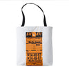 Tote Bag All Over Print with Braniff Luggage Tags from South America