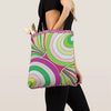 Braniff Tote Bag Pink - Braniff Logo All Over Print - Braniff Boutique